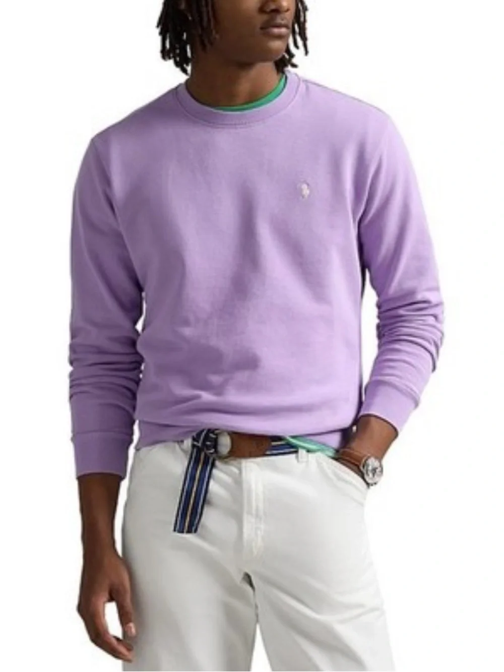 Polo Ralph Lauren Sky Lavender Buttery Soft Men’s Sweatshirt